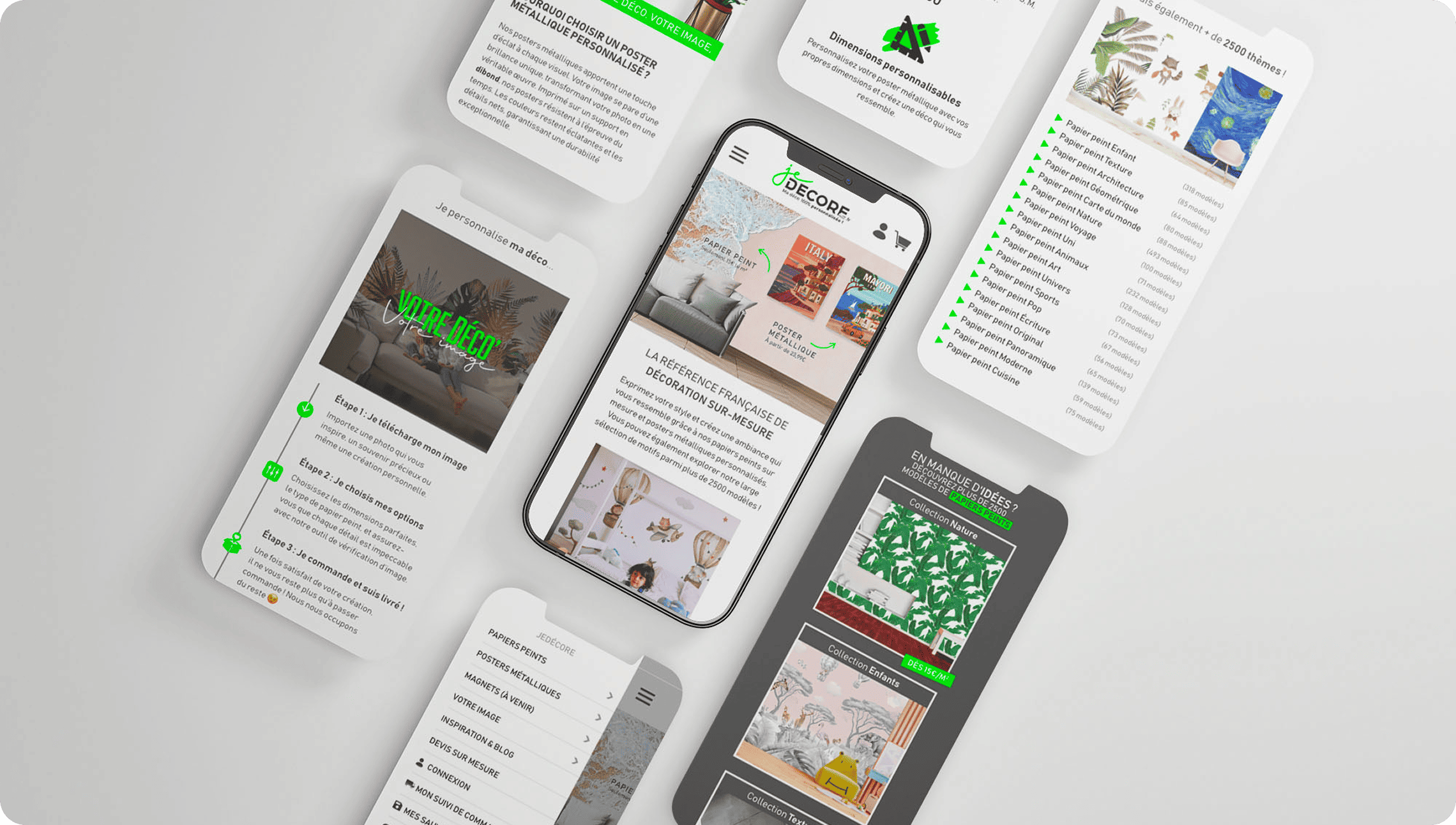 Refonte web UX Je Décore