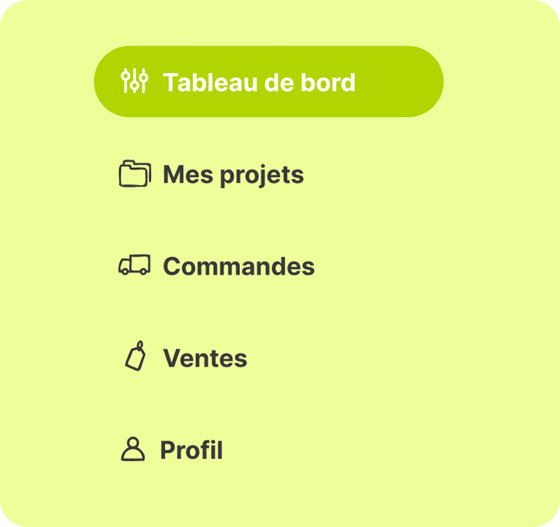 menu espace membre coollibri
