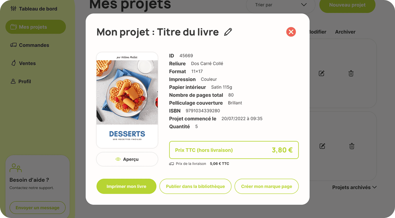 détail projet web design refonte coollibri